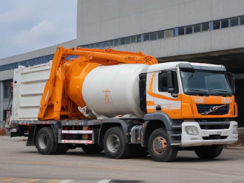 lorry concrete pump