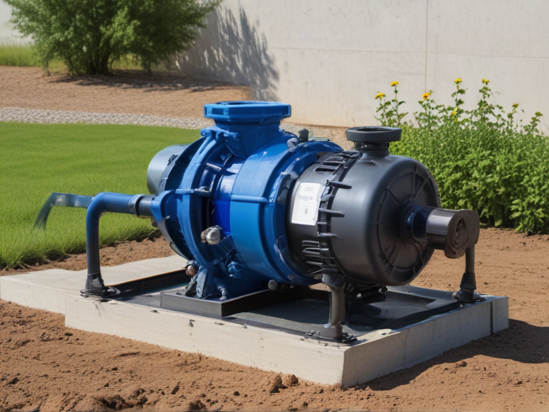 irrigation system pump