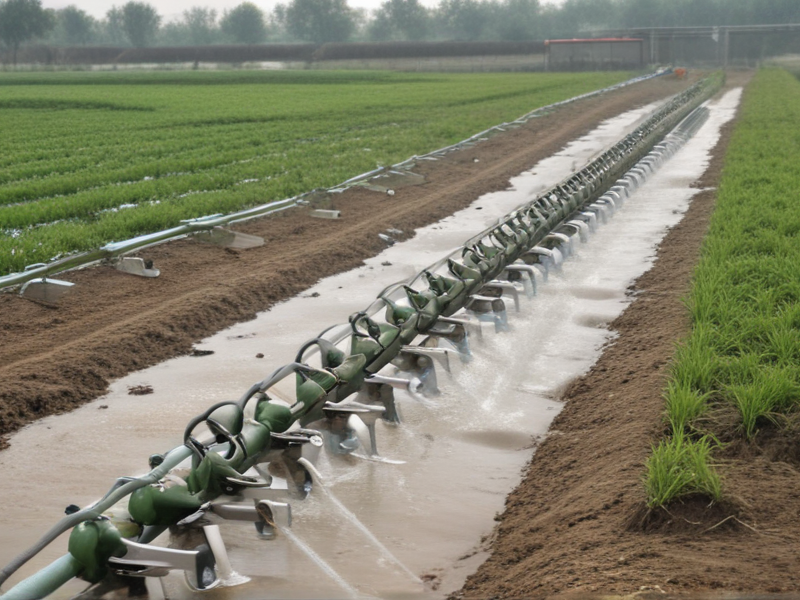 irrigation system with pump