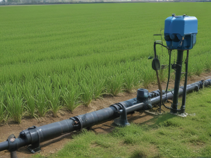 irrigation system with pump