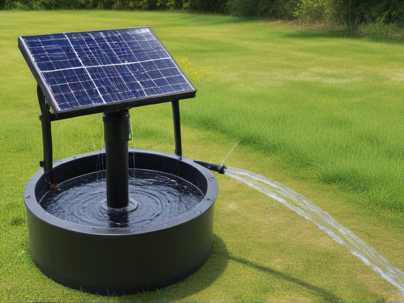 solar power water pump fountain