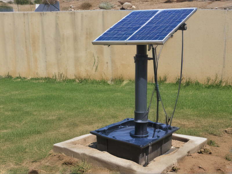 solar power water pump fountain