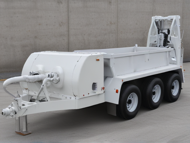 concrete pump trailer