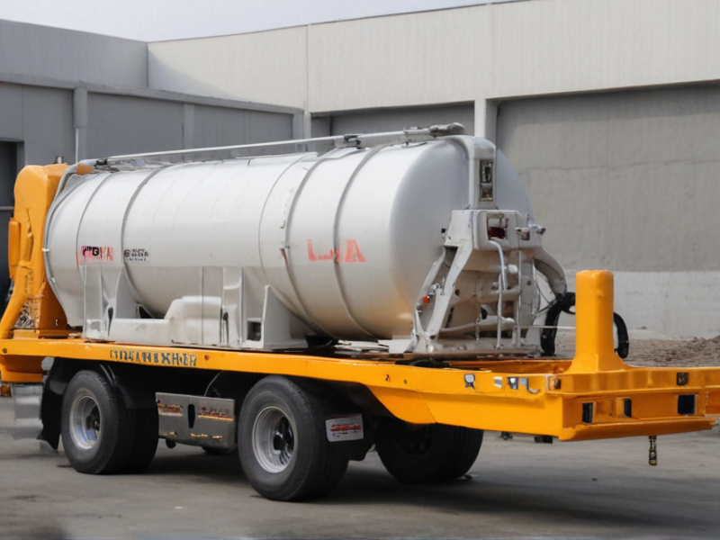 concrete pump trailer