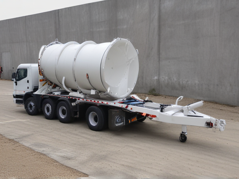 concrete pump trailer