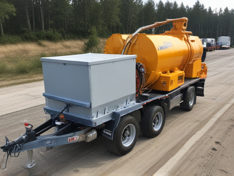 trailer concrete pump