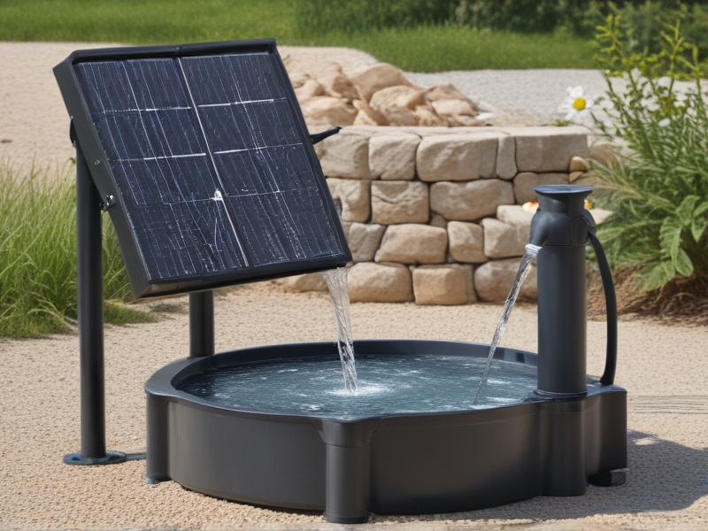 water fountain pump solar