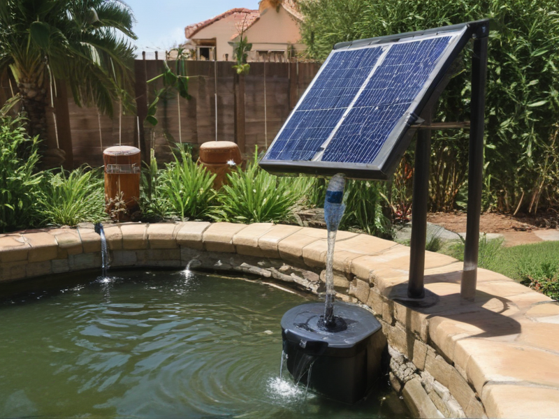 water fountain pump solar