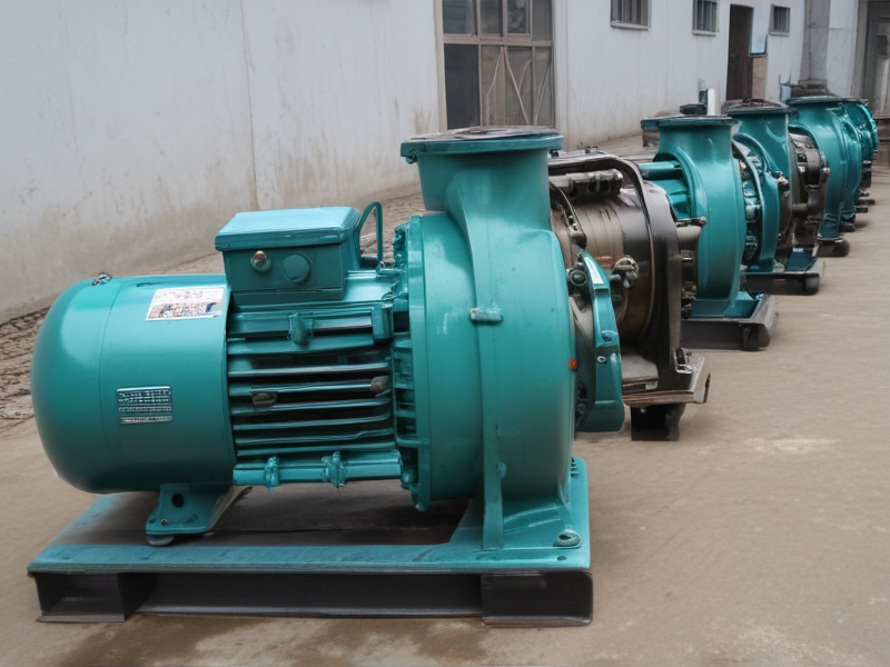 water pump with electric motor