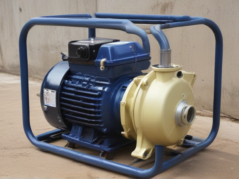 water pump with electric motor