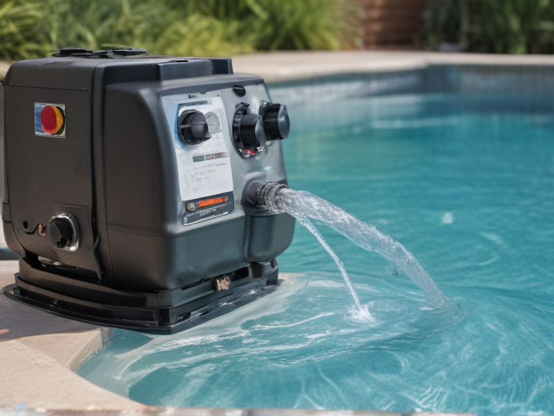 pool pump heating up